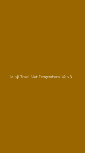Tampilan Antarmuka Aplikasi Arloji Togel Alat Pengembang Web - 3