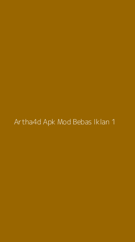 Tampilan Antarmuka Aplikasi Artha4d Apk Mod Bebas Iklan - 1
