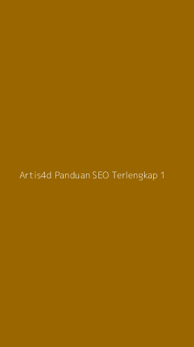 Tampilan Antarmuka Aplikasi Artis4d Panduan Seo Terlengkap - 1