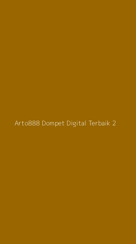Tampilan Antarmuka Aplikasi Arto888 Dompet Digital Terbaik - 2