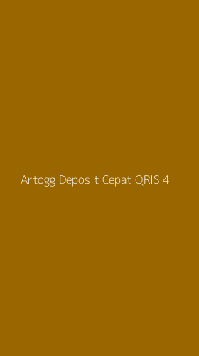 Tampilan Antarmuka Aplikasi Artogg Deposit Cepat Qris - 4