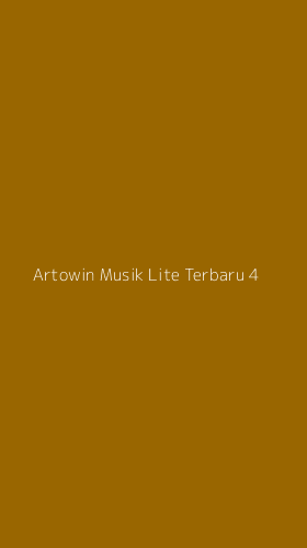 Tampilan Antarmuka Aplikasi Artowin Musik Lite Terbaru - 4