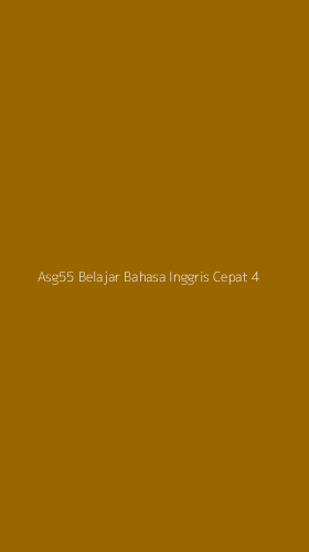 Tampilan Antarmuka Aplikasi Asg55 Belajar Bahasa Inggris Cepat - 4