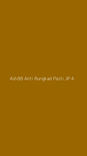 Tampilan Antarmuka Aplikasi Ash88 Anti Rungkad Pasti Jp - 4