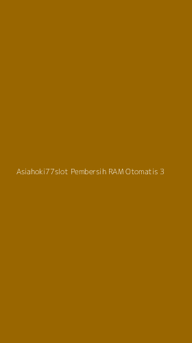 Tampilan Antarmuka Aplikasi Asiahoki77slot Pembersih Ram Otomatis - 3