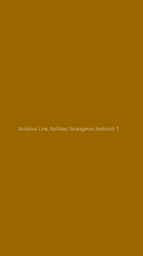 Tampilan Antarmuka Aplikasi Asialive Link Aplikasi Kebugaran Android - 1