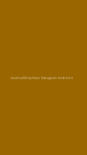 Tampilan Antarmuka Aplikasi Asialive88 Aplikasi Kebugaran Android - 4