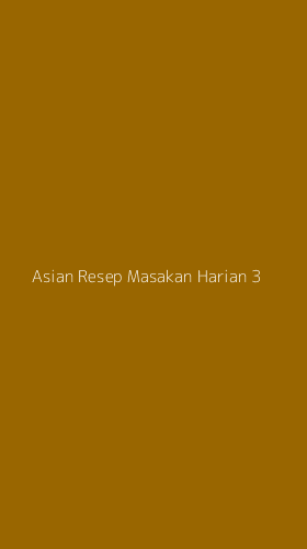 Tampilan Antarmuka Aplikasi Asian Resep Masakan Harian - 3