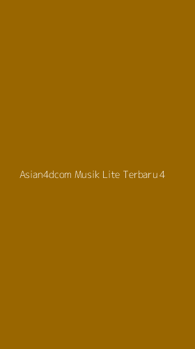 Tampilan Antarmuka Aplikasi Asian4dcom Musik Lite Terbaru - 4