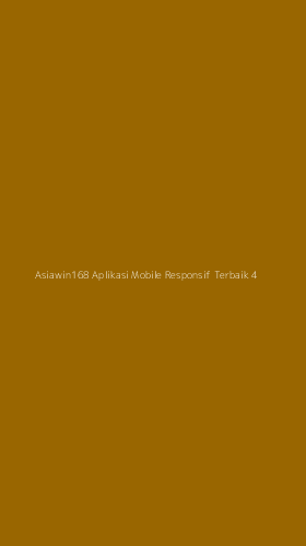 Tampilan Antarmuka Aplikasi Asiawin168 Aplikasi Mobile Responsif Terbaik - 4