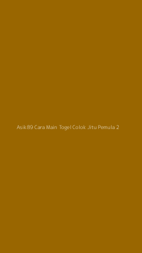 Tampilan Antarmuka Aplikasi Asik89 Cara Main Togel Colok Jitu Pemula - 2
