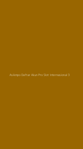 Tampilan Antarmuka Aplikasi Asikmpo Daftar Akun Pro Slot Internasional - 3
