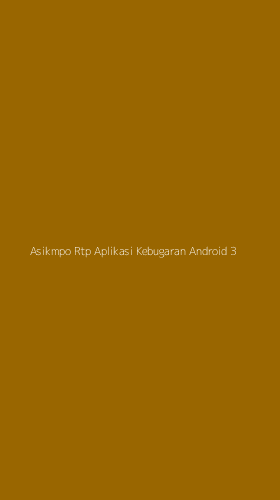 Tampilan Antarmuka Aplikasi Asikmpo Rtp Aplikasi Kebugaran Android - 3