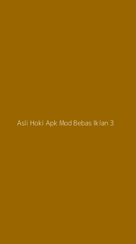 Tampilan Antarmuka Aplikasi Asli Hoki Apk Mod Bebas Iklan - 3