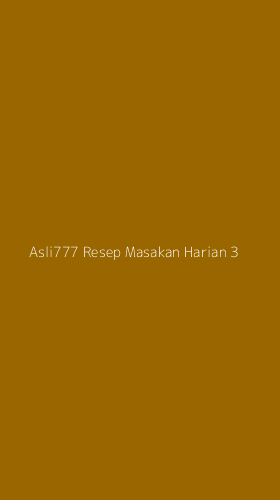Tampilan Antarmuka Aplikasi Asli777 Resep Masakan Harian - 3