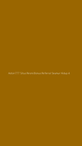 Tampilan Antarmuka Aplikasi Aston777 Situs Resmi Bonus Referral Seumur Hidup - 4