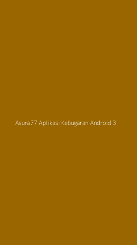 Tampilan Antarmuka Aplikasi Asura77 Aplikasi Kebugaran Android - 3