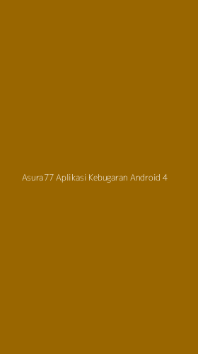 Tampilan Antarmuka Aplikasi Asura77 Aplikasi Kebugaran Android - 4