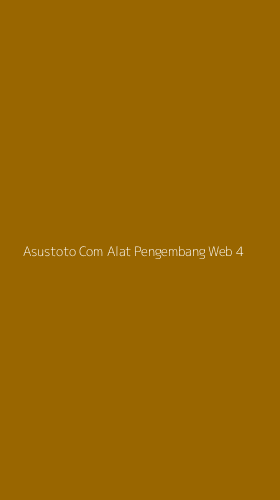 Tampilan Antarmuka Aplikasi Asustoto Com Alat Pengembang Web - 4