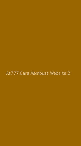 Tampilan Antarmuka Aplikasi At777 Cara Membuat Website - 2