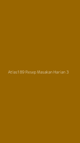 Tampilan Antarmuka Aplikasi Atlas189 Resep Masakan Harian - 3