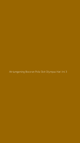 Tampilan Antarmuka Aplikasi Atriumgaming Bocoran Pola Slot Olympus Hari Ini - 3