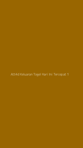 Tampilan Antarmuka Aplikasi Att4d Keluaran Togel Hari Ini Tercepat - 1