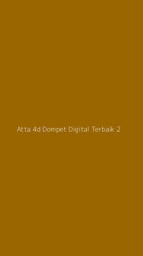Tampilan Antarmuka Aplikasi Atta 4d Dompet Digital Terbaik - 2