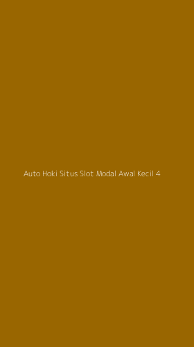 Tampilan Antarmuka Aplikasi Auto Hoki Situs Slot Modal Awal Kecil - 4