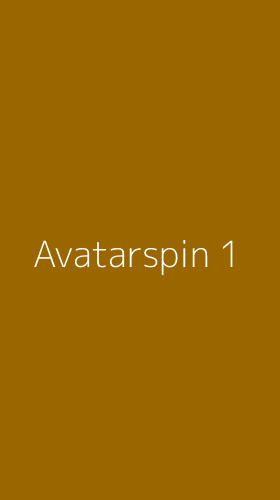 Tampilan Antarmuka Aplikasi Avatarspin - 1