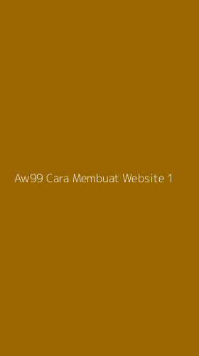 Tampilan Antarmuka Aplikasi Aw99 Cara Membuat Website - 1