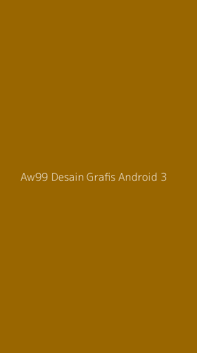 Tampilan Antarmuka Aplikasi Aw99 Desain Grafis Android - 3