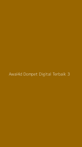 Tampilan Antarmuka Aplikasi Awal4d Dompet Digital Terbaik - 3