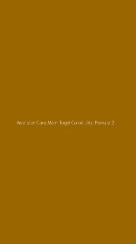 Tampilan Antarmuka Aplikasi Awalslot Cara Main Togel Colok Jitu Pemula - 2
