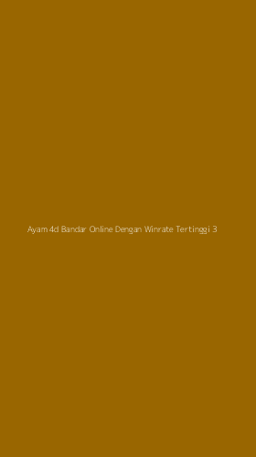 Tampilan Antarmuka Aplikasi Ayam 4d Bandar Online Dengan Winrate Tertinggi - 3