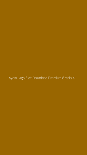 Tampilan Antarmuka Aplikasi Ayam Jago Slot Download Premium Gratis - 4