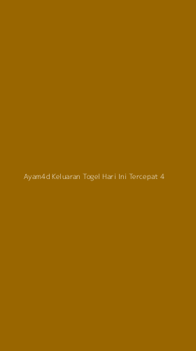 Tampilan Antarmuka Aplikasi Ayam4d Keluaran Togel Hari Ini Tercepat - 4