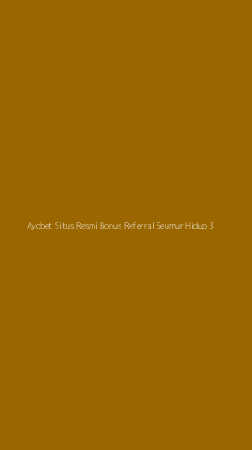 Tampilan Antarmuka Aplikasi Ayobet Situs Resmi Bonus Referral Seumur Hidup - 3