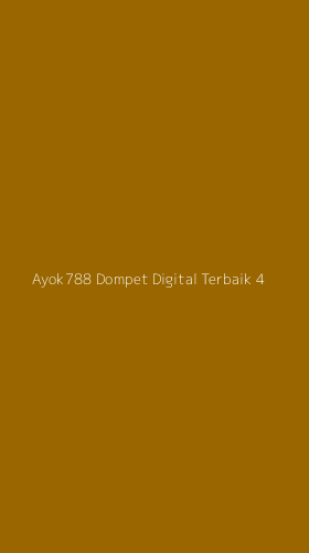 Tampilan Antarmuka Aplikasi Ayok788 Dompet Digital Terbaik - 4