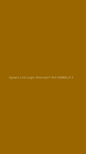 Tampilan Antarmuka Aplikasi Ayowin Link Login Alternatif Anti Nawala - 3