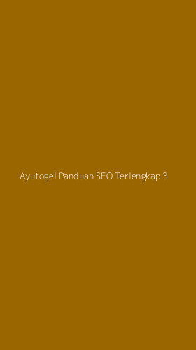 Tampilan Antarmuka Aplikasi Ayutogel Panduan Seo Terlengkap - 3