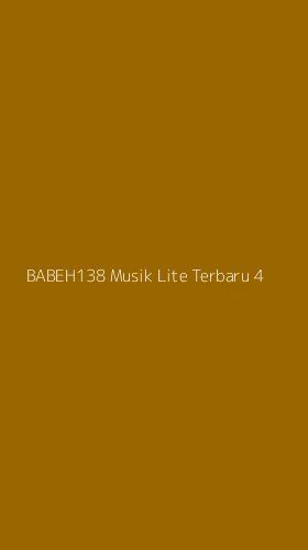 Tampilan Antarmuka Aplikasi Babeh138 Musik Lite Terbaru - 4
