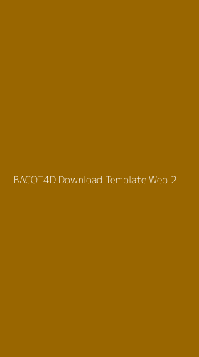 Tampilan Antarmuka Aplikasi Bacot4d Download Template Web - 2