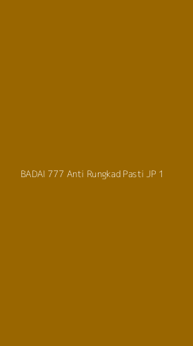 Tampilan Antarmuka Aplikasi Badai 777 Anti Rungkad Pasti Jp - 1