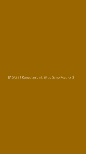 Tampilan Antarmuka Aplikasi Bagas31 Kumpulan Link Situs Game Populer - 3
