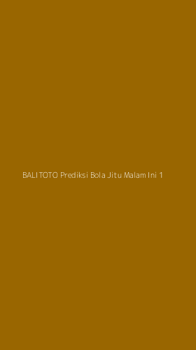 Tampilan Antarmuka Aplikasi Balitoto Prediksi Bola Jitu Malam Ini - 1