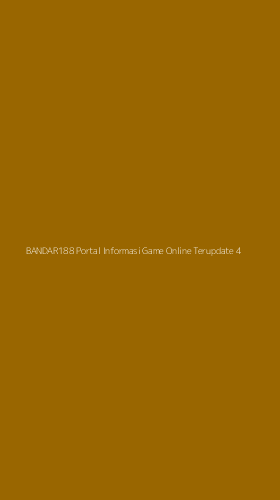 Tampilan Antarmuka Aplikasi Bandar188 Portal Informasi Game Online Terupdate - 4