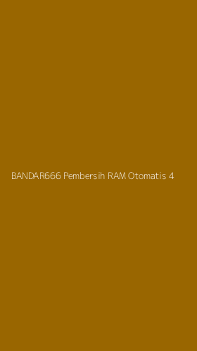 Tampilan Antarmuka Aplikasi Bandar666 Pembersih Ram Otomatis - 4