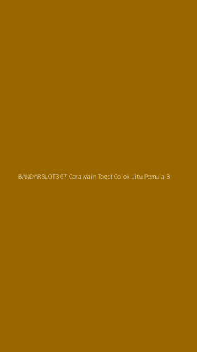 Tampilan Antarmuka Aplikasi Bandarslot367 Cara Main Togel Colok Jitu Pemula - 3