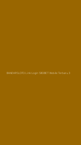 Tampilan Antarmuka Aplikasi Bandarsloto Link Login Sbobet Mobile Terbaru - 3